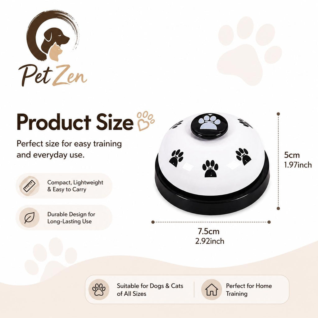 Pet Training Bell – Communication Doorbell for Dogs & Cats