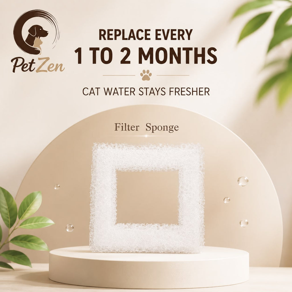 Automatic Cat Water Fountain – 1.8L Ultra-Quiet Filtered Water Dispenser - USB Electric