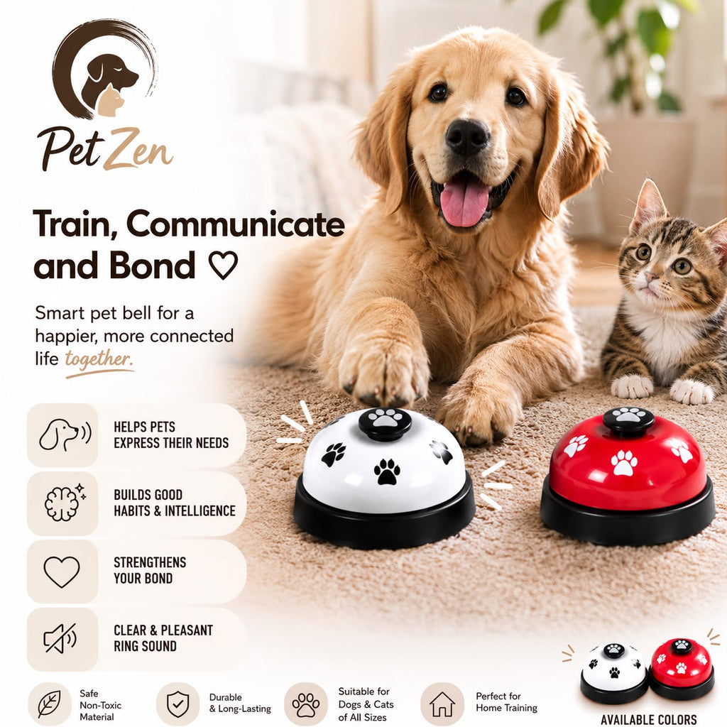 Pet Training Bell – Communication Doorbell for Dogs & Cats