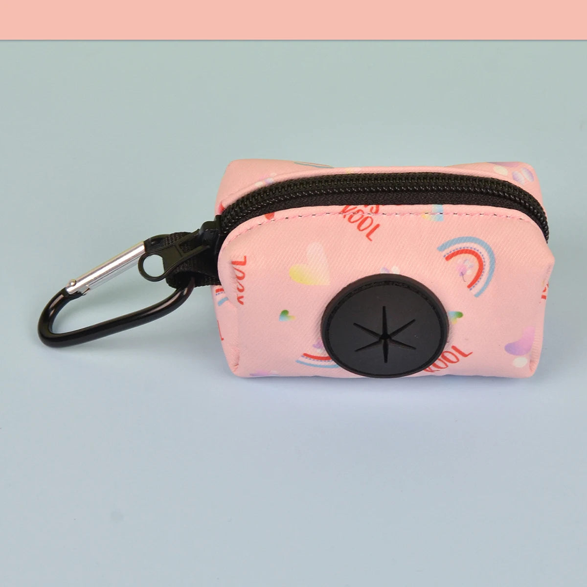 Print Dog Waste Bag Dispenser – Lightweight Leash Attachment