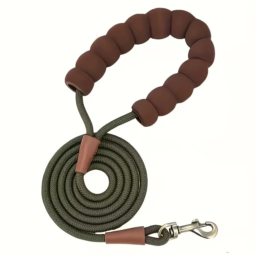 Premium Round Dog Leash – Heavy Duty Durable Rope for Small & Medium Dogs