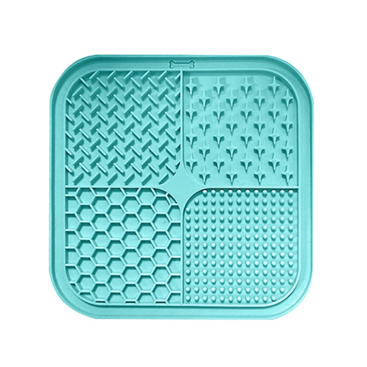 Silicone Lick Mat for Dogs & Cats – Slow Feeder Feeding Mat for Treats, Wet & Dry Food