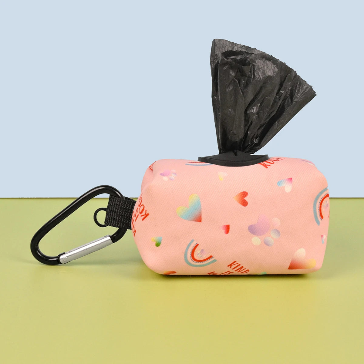 Print Dog Waste Bag Dispenser – Lightweight Leash Attachment