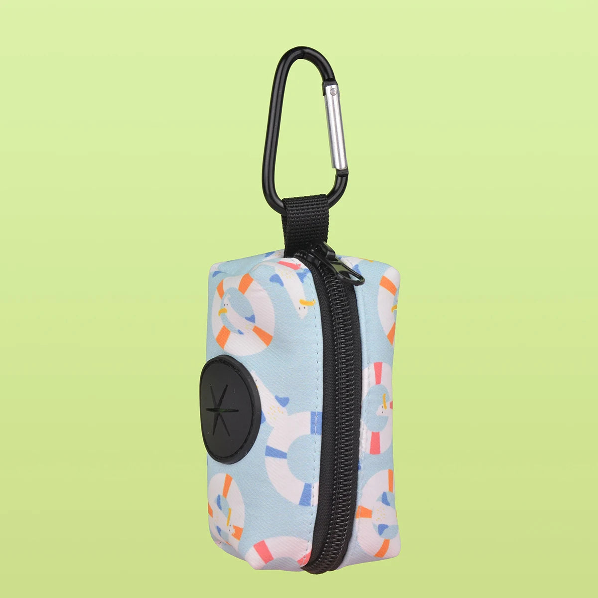 Print Dog Waste Bag Dispenser – Lightweight Leash Attachment