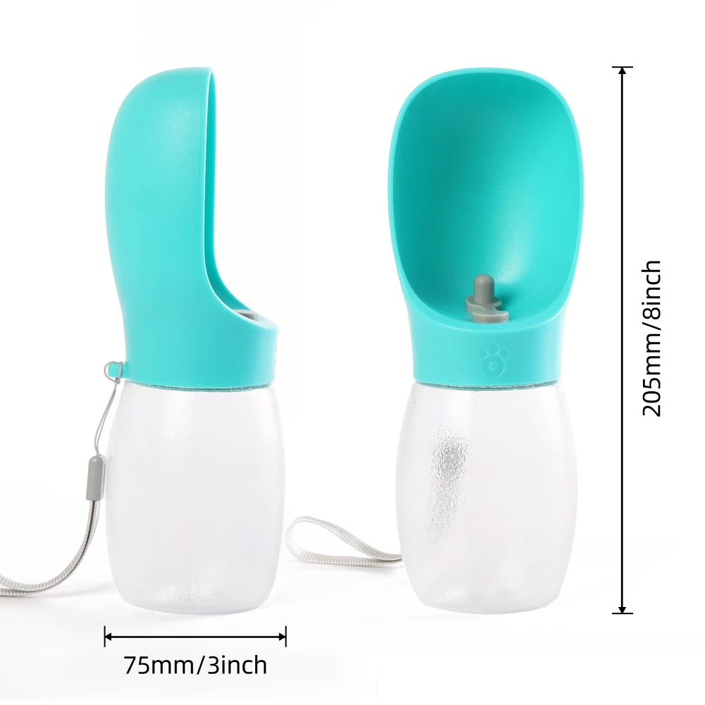 Portable Pet Water Bottle – Leakproof Travel Water Dispenser for Dogs & Cats