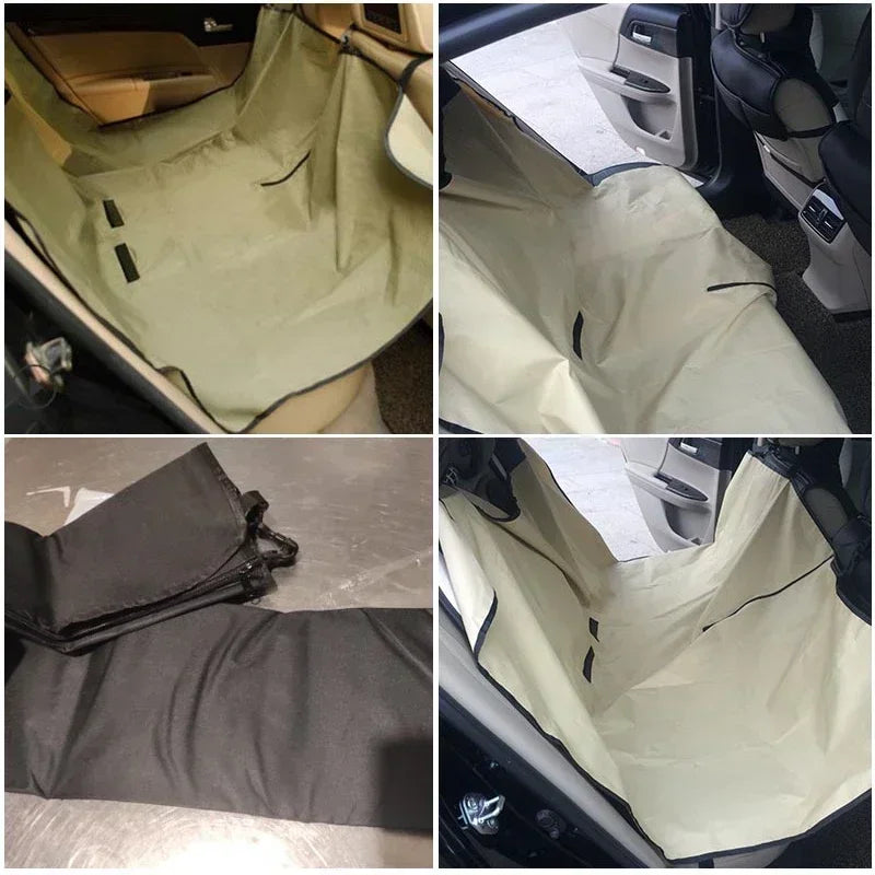 Waterproof 600D Oxford Dog Car Seat Cover – Heavy Duty SUV Trunk Protector & Cargo Liner