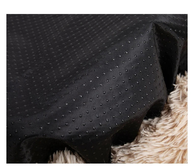 Soft Plush Pet Bed – Round Sleeping Cushion for Cats & Small Dogs