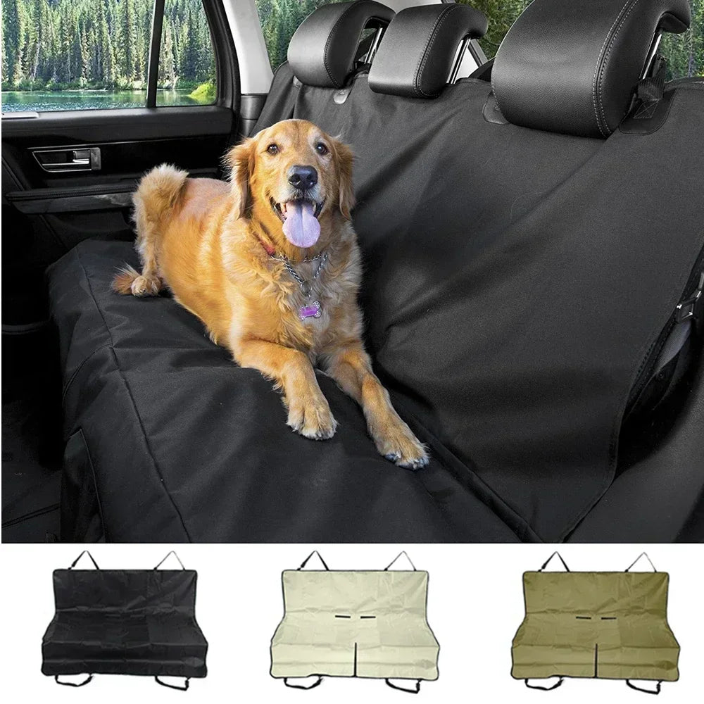 Waterproof 600D Oxford Dog Car Seat Cover – Heavy Duty SUV Trunk Protector & Cargo Liner