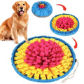 Pet Sniffing Mat Dog Puzzle Interactive Training Mat, Washable Durable Foldable Pet Foraging Feeding Mat Supplies, Pet Training