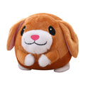 Interactive Moving Dog Ball Toy – Plush Bouncing, Sound & Vibration Toy for Indoor Play