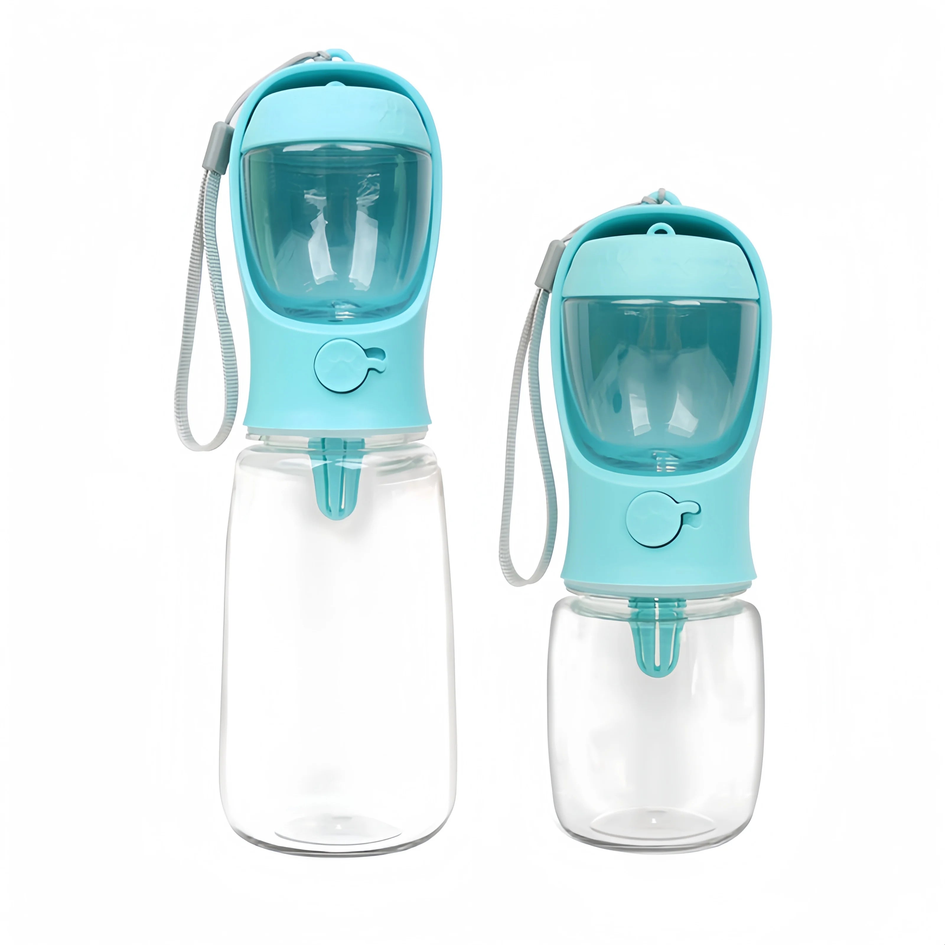 2-in-1 Portable Pet Water Bottle – Food & Water Travel Bottle for Dogs & Cats