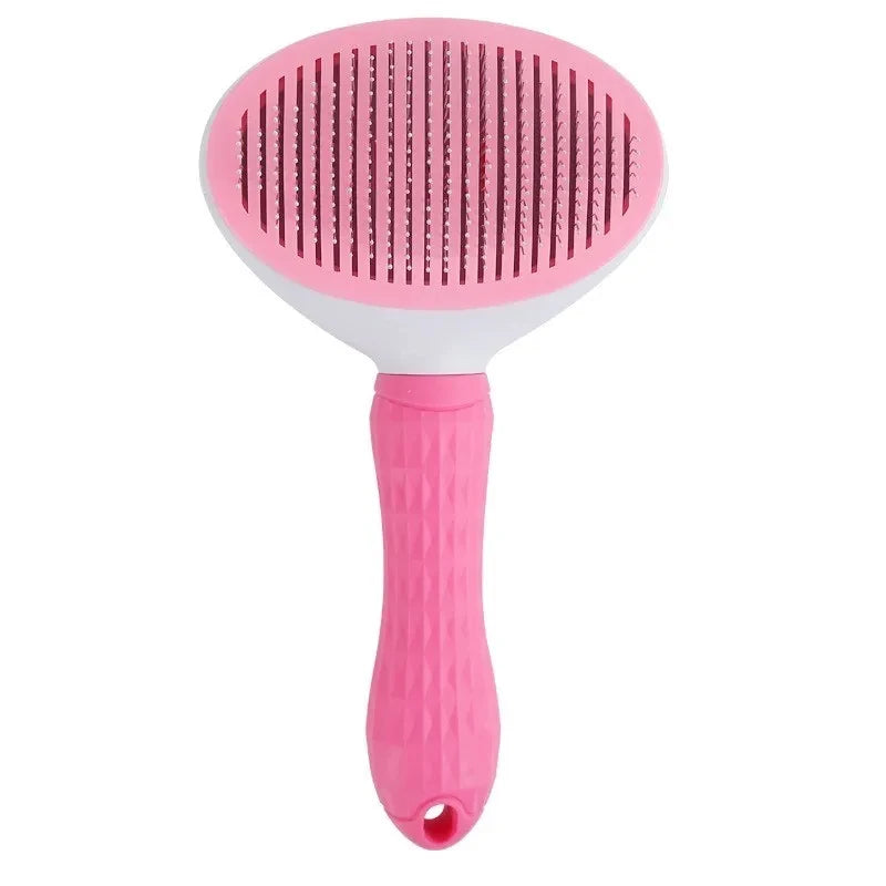 Self-Cleaning Pet Grooming Brush – Deshedding & Hair Removal Brush for Dogs & Cats