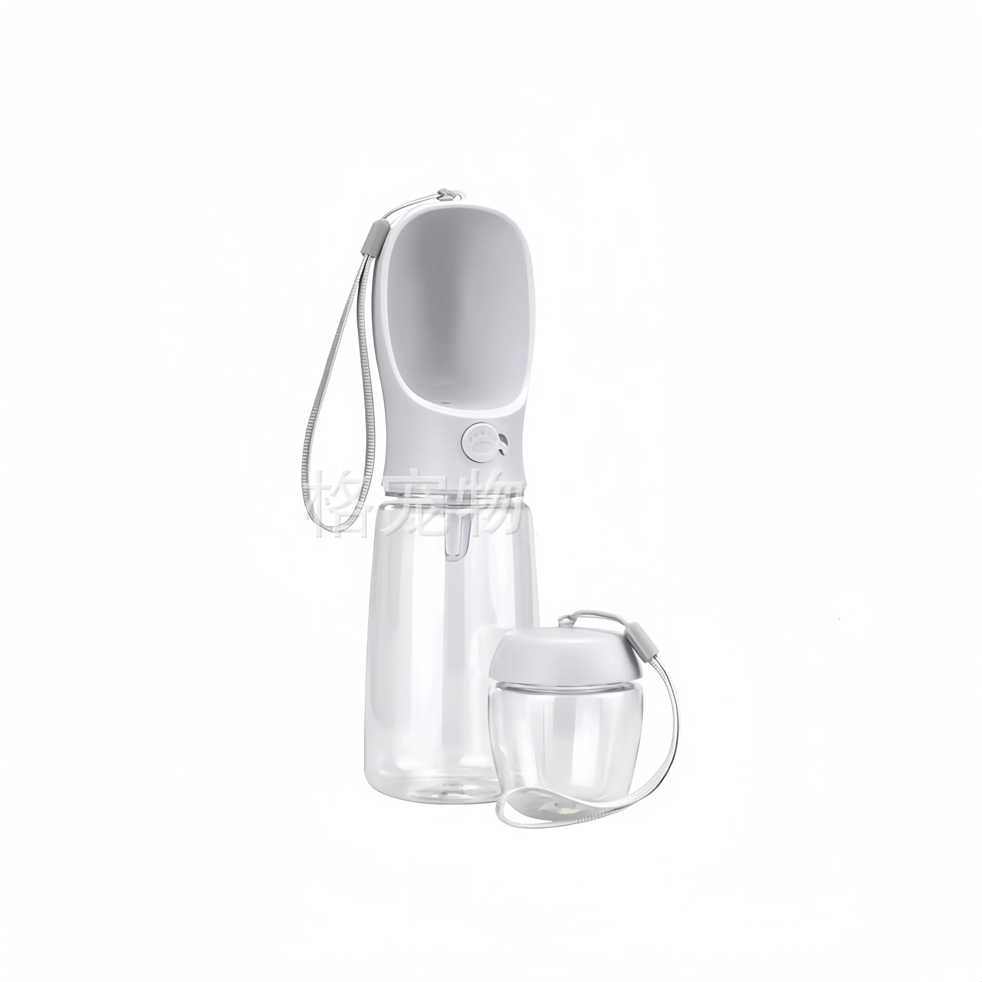2-in-1 Portable Pet Water Bottle – Food & Water Travel Bottle for Dogs & Cats
