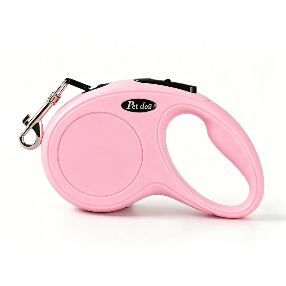 Premium 3m & 5m Retractable Leash for Small & Medium Dogs and Cats