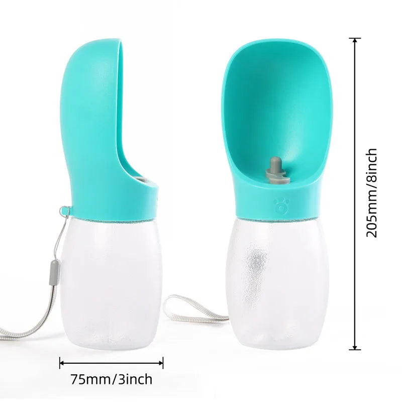Portable Pet Water Bottle – Leakproof Travel Water Dispenser for Dogs & Cats