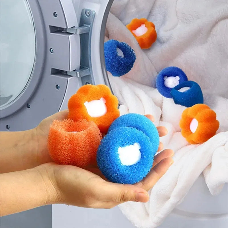 Reusable Laundry Hair Removal Ball – Pet Hair Catcher for Washing Machines