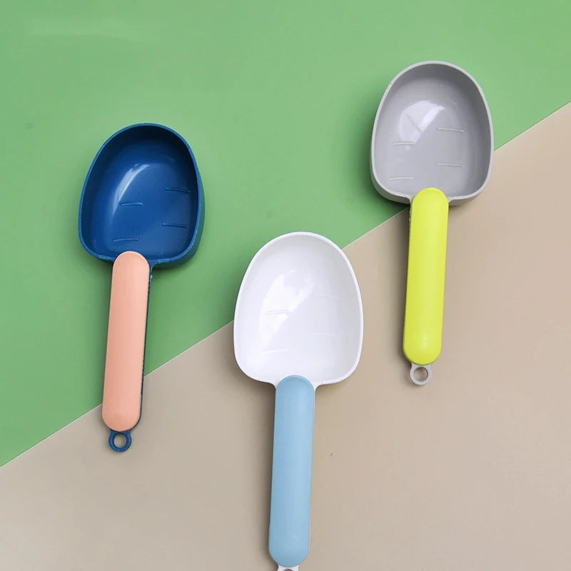 Premium Pet Food Scoop with Clip – Portable Measuring Scoop for Dog & Cat Food