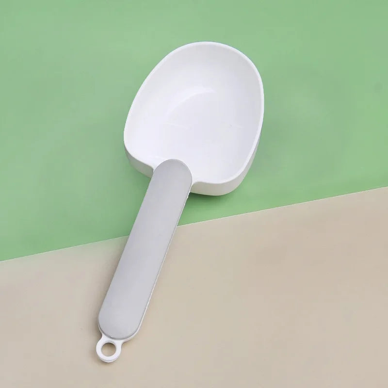 Premium Pet Food Scoop with Clip – Portable Measuring Scoop for Dog & Cat Food