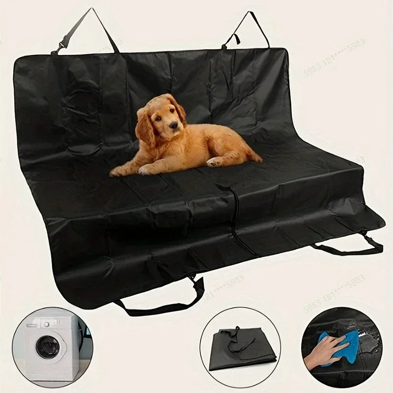 Waterproof 600D Oxford Dog Car Seat Cover – Heavy Duty SUV Trunk Protector & Cargo Liner
