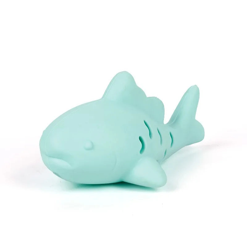 Interactive Silicone Fish Cat Toy – Treat Dispenser for Cats, Food Dispensing Chew & Play Toy