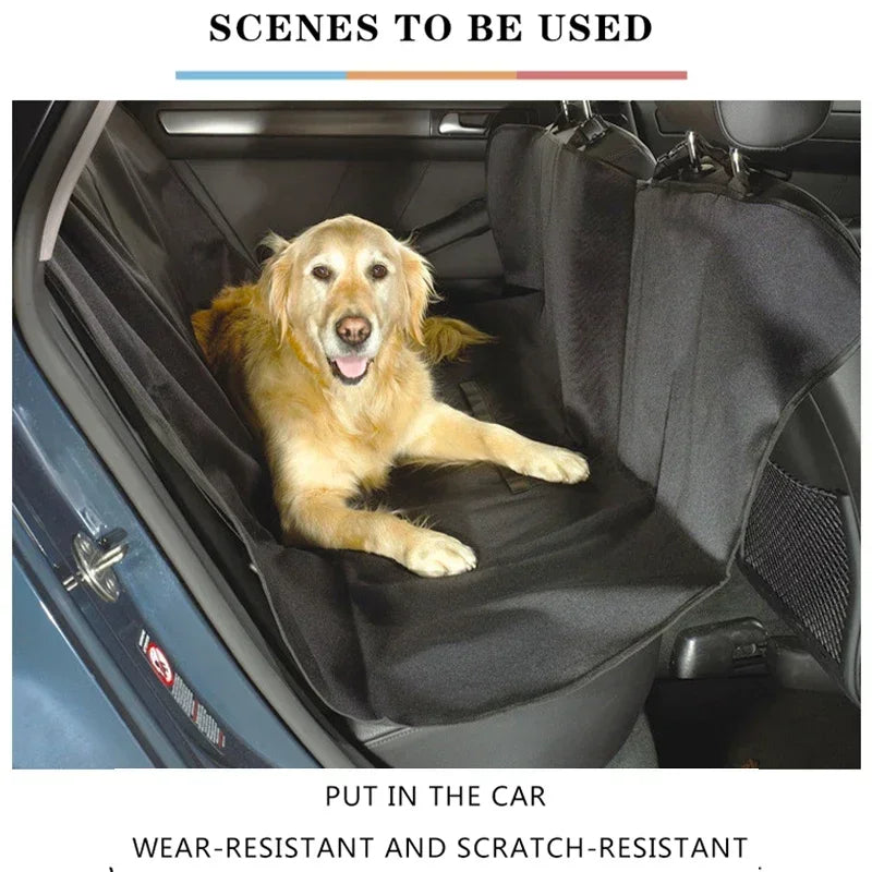 Waterproof 600D Oxford Dog Car Seat Cover – Heavy Duty SUV Trunk Protector & Cargo Liner