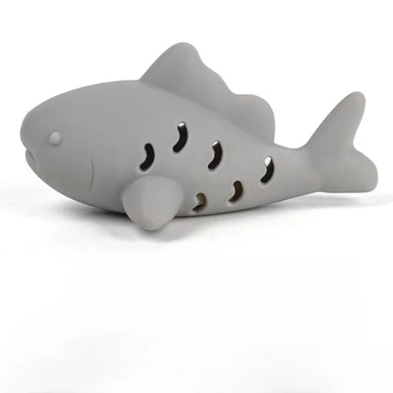 Interactive Silicone Fish Cat Toy – Treat Dispenser for Cats, Food Dispensing Chew & Play Toy