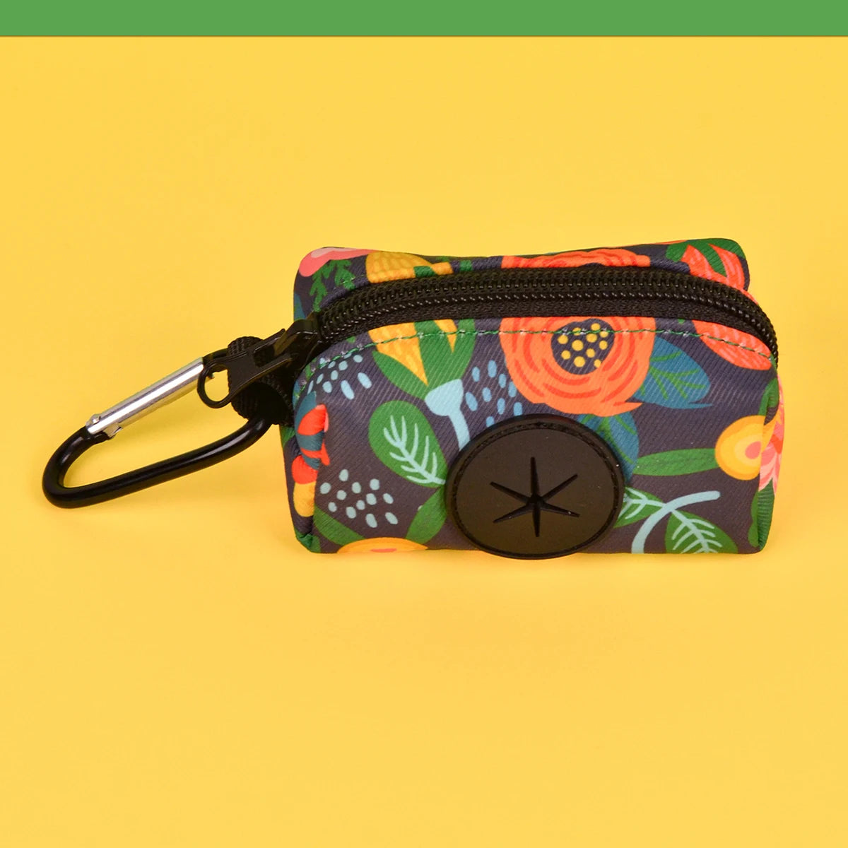 Print Dog Waste Bag Dispenser – Lightweight Leash Attachment