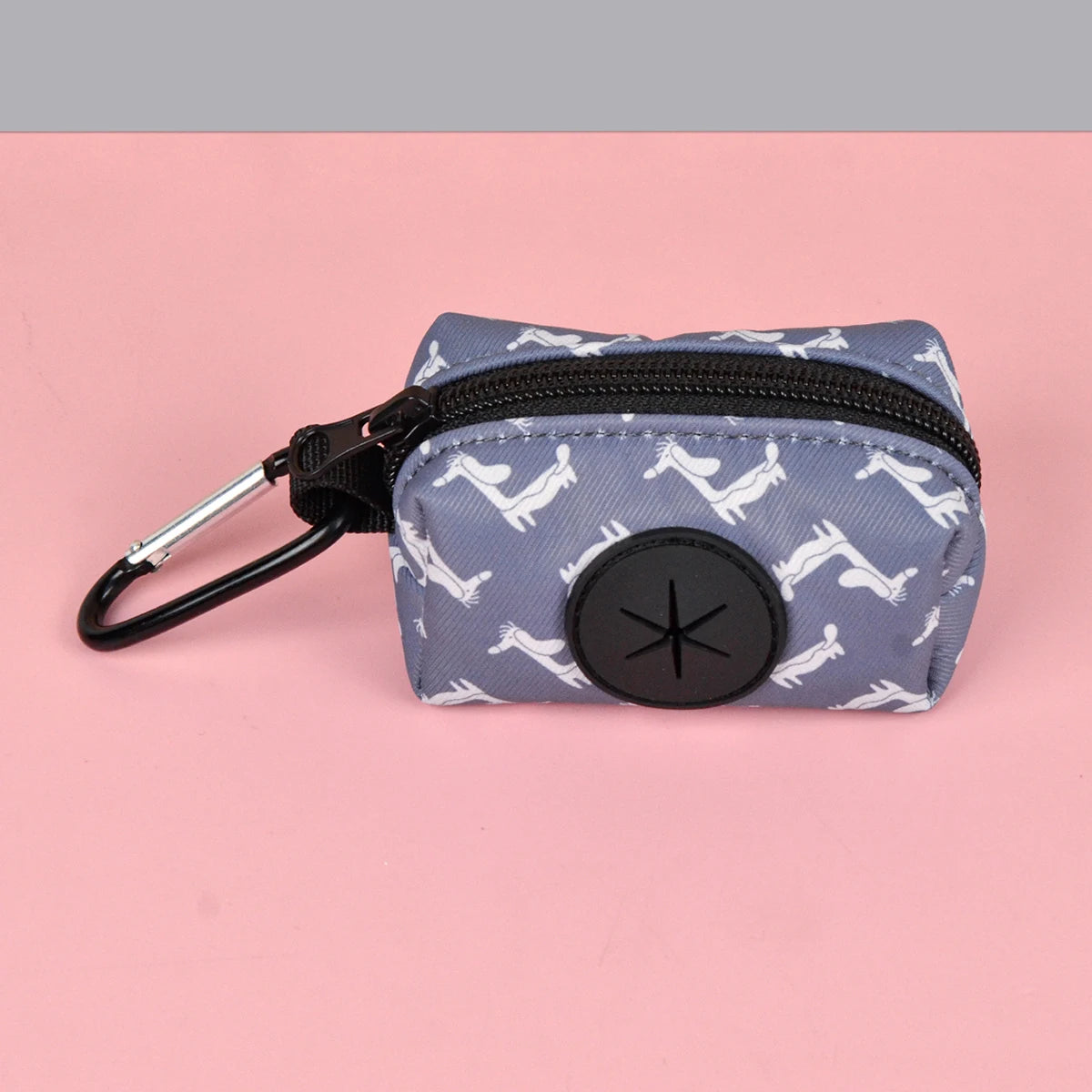 Print Dog Waste Bag Dispenser – Lightweight Leash Attachment