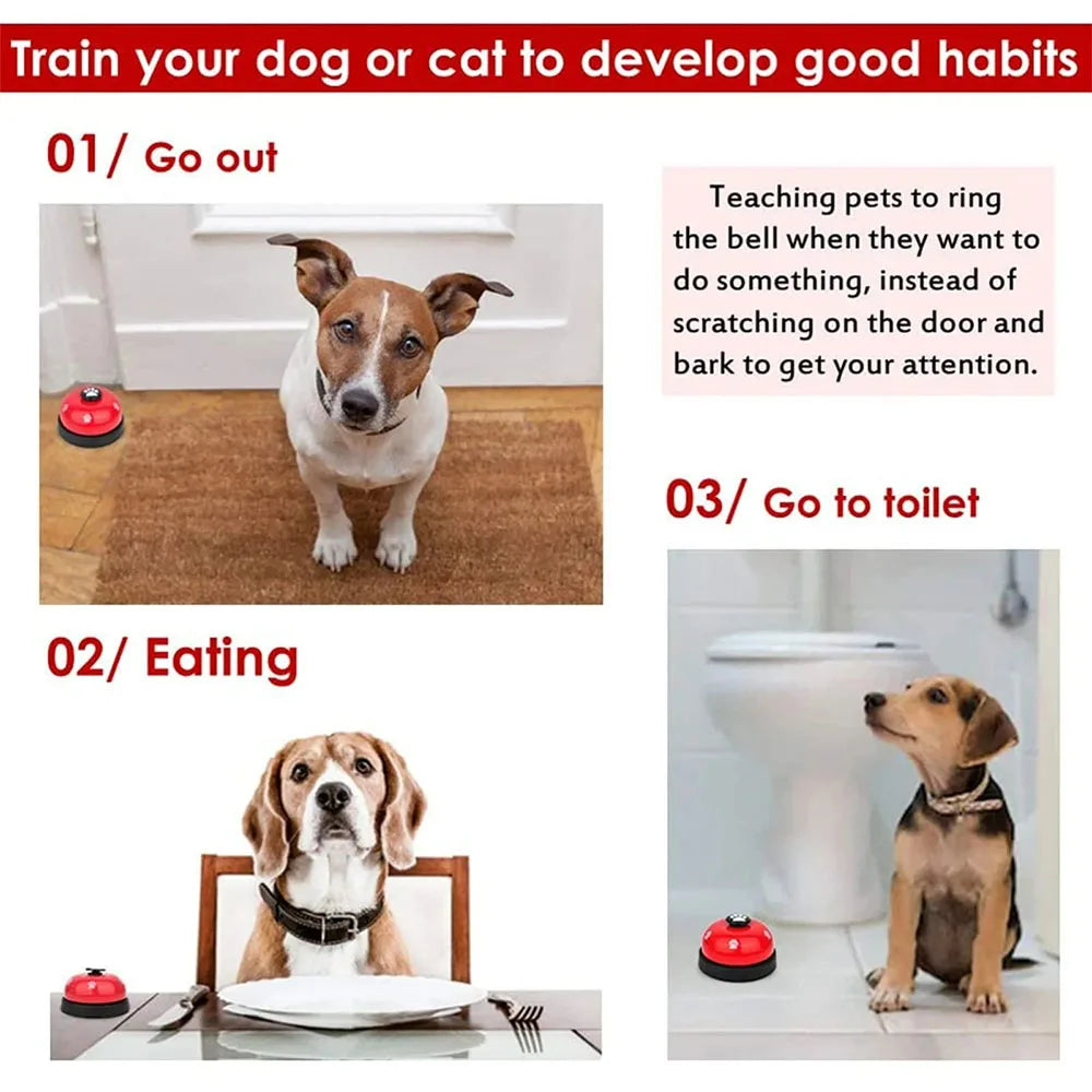 Pet Training Bell – Communication Doorbell for Dogs & Cats