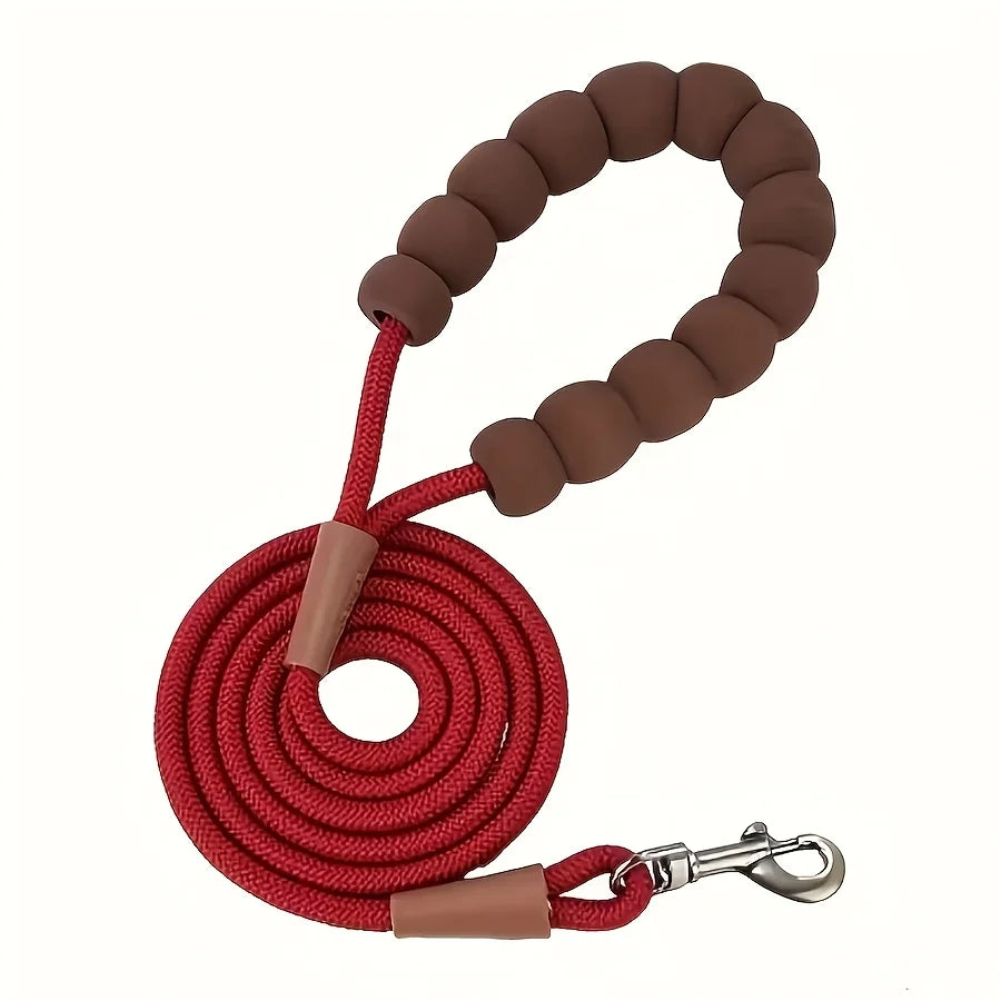 Premium Round Dog Leash – Heavy Duty Durable Rope for Small & Medium Dogs
