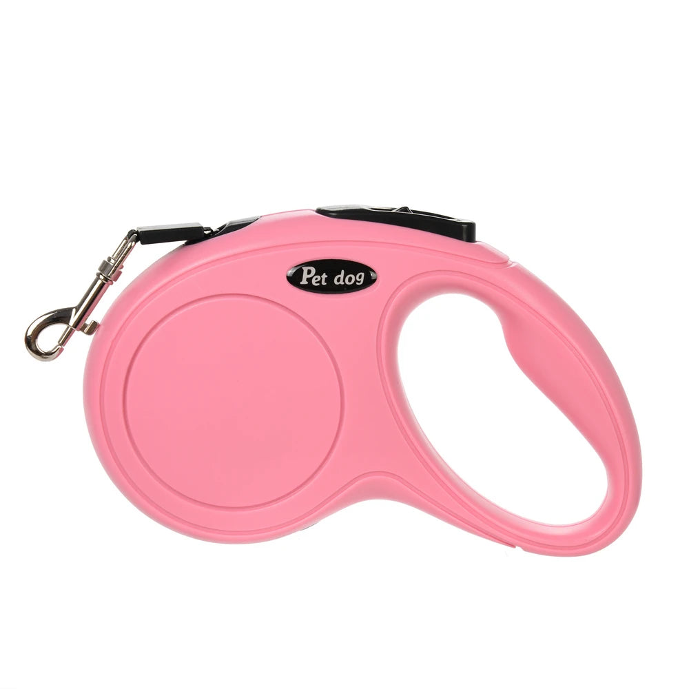 Premium 3m & 5m Retractable Leash for Small & Medium Dogs and Cats