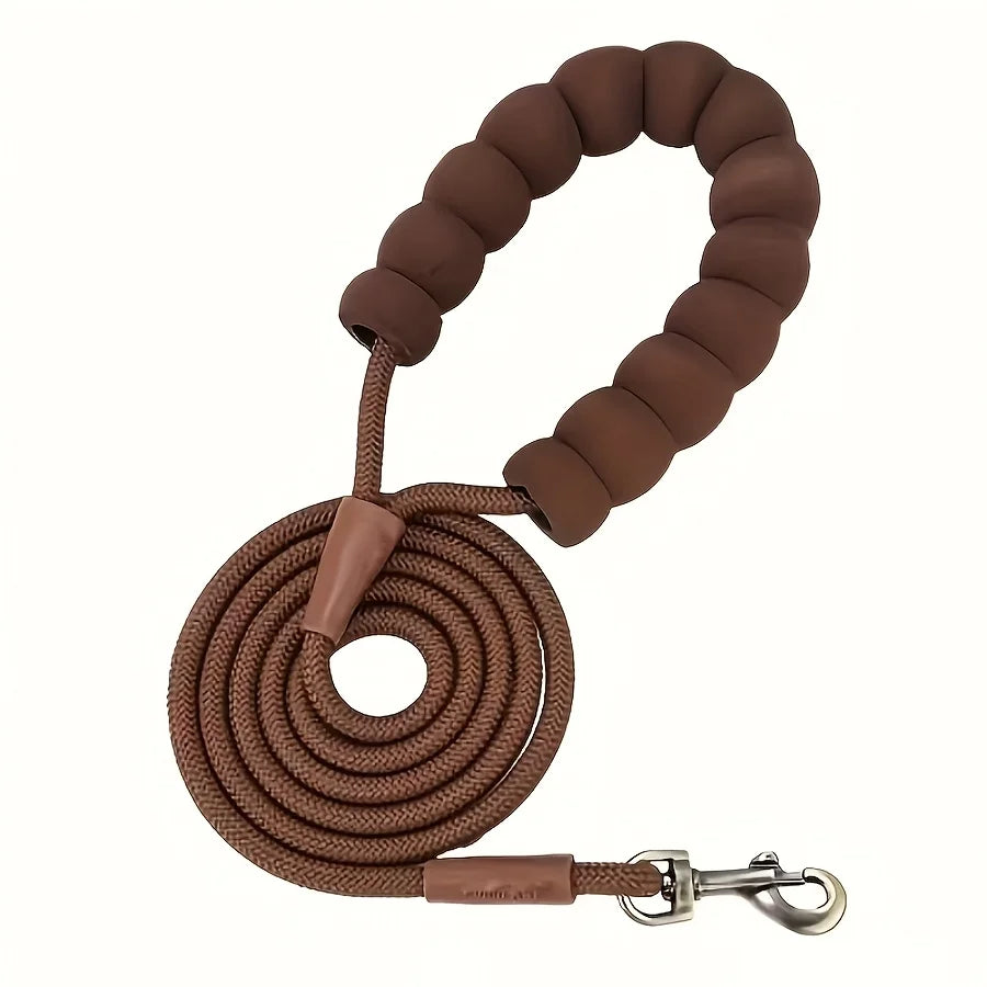 Premium Round Dog Leash – Heavy Duty Durable Rope for Small & Medium Dogs