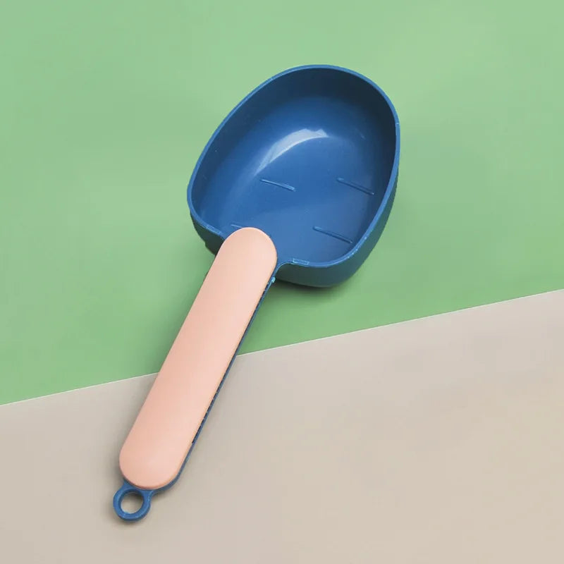 Premium Pet Food Scoop with Clip – Portable Measuring Scoop for Dog & Cat Food
