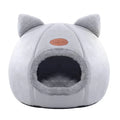 Warm Cat Cave Bed – Plush Indoor Pet House for Cats & Small Dogs