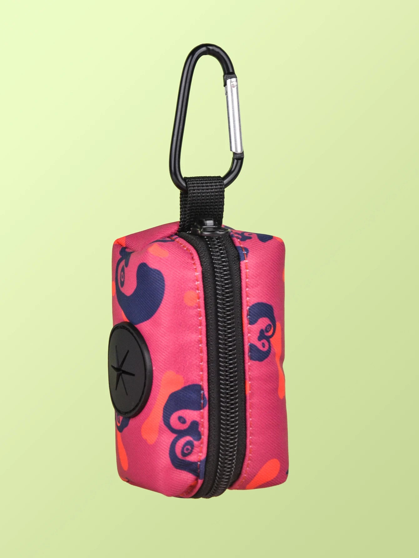Print Dog Waste Bag Dispenser – Lightweight Leash Attachment