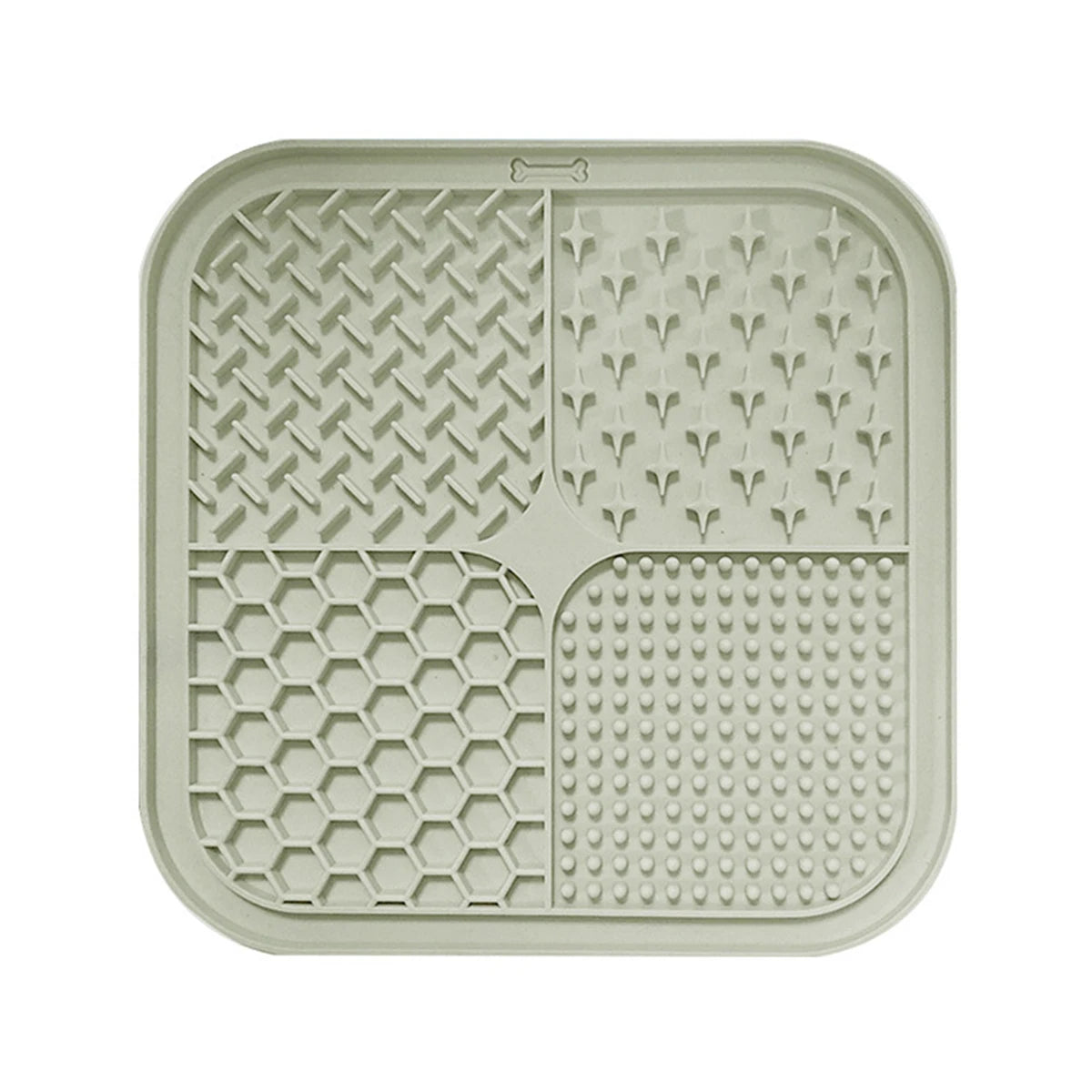 Silicone Lick Mat for Dogs & Cats – Slow Feeder Feeding Mat for Treats, Wet & Dry Food