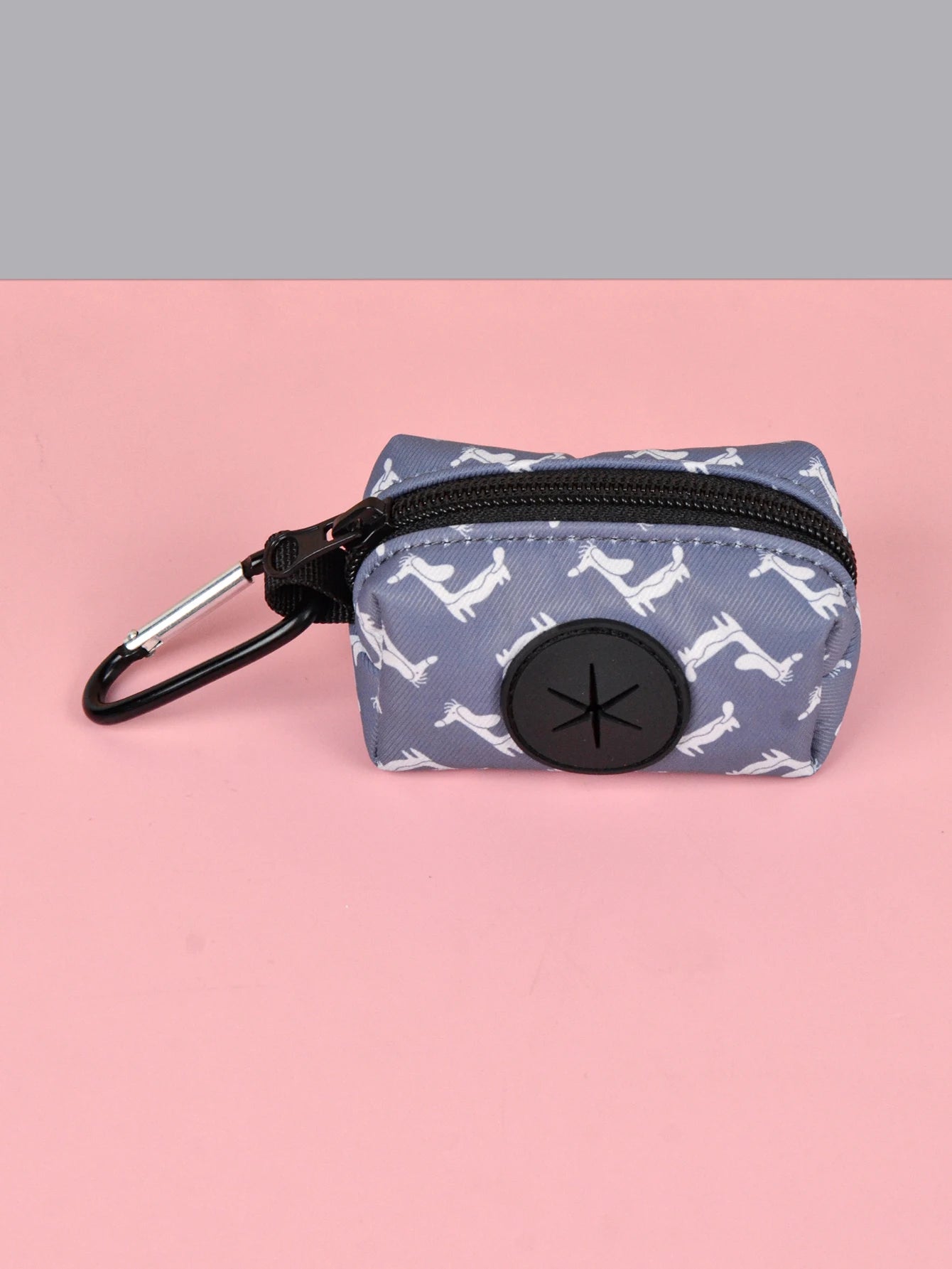 Print Dog Waste Bag Dispenser – Lightweight Leash Attachment
