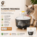 Automatic Cat Water Fountain – 1.8L Ultra-Quiet Filtered Water Dispenser - USB Electric